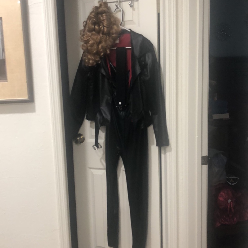 Grease Sandy costume size XL with Sandy wig.